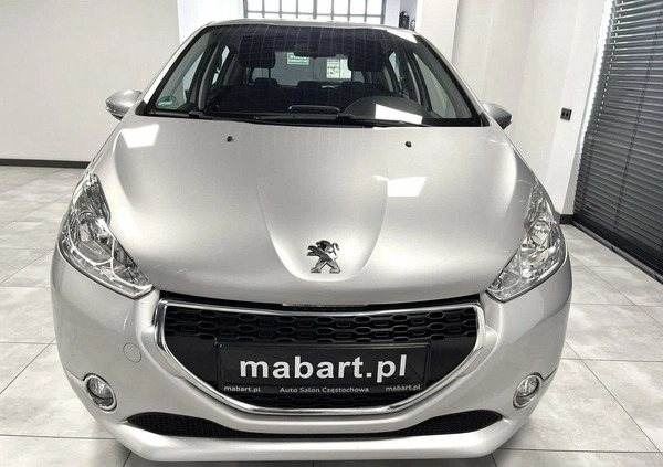 Peugeot 208 cena 33000 przebieg: 143000, rok produkcji 2014 z Szepietowo małe 742